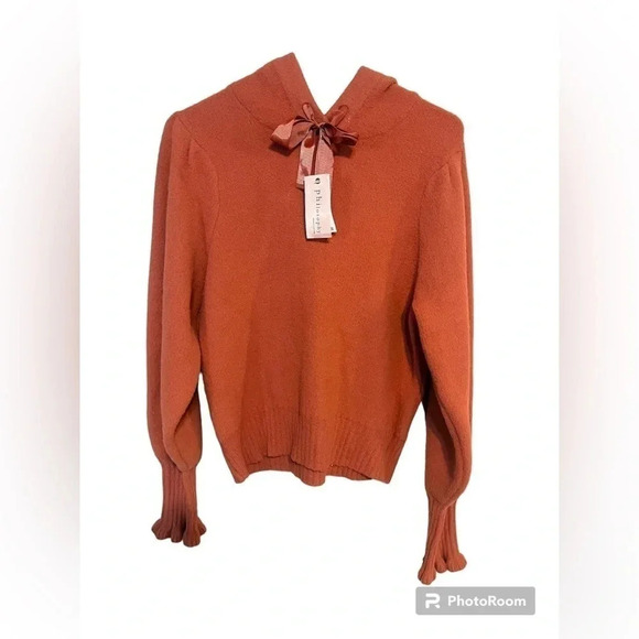 Philosophy orange sweater size small - Picture 1 of 4